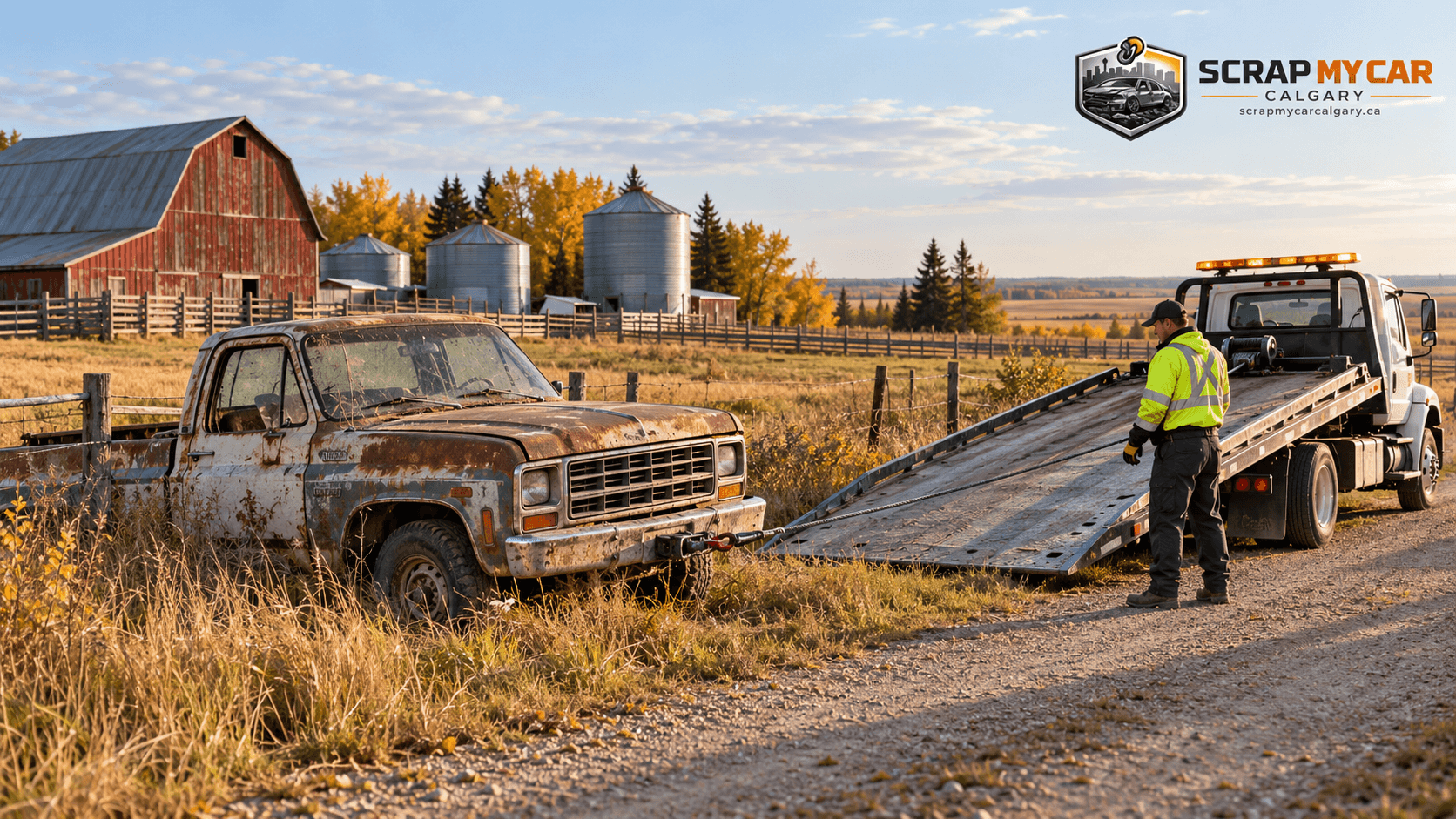 Cover image for Junk Car Removal on Acreages and Farms Around Red Deer